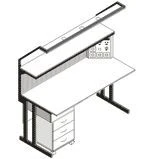 Wooden Workbench for Radio Engineers and Assemblers