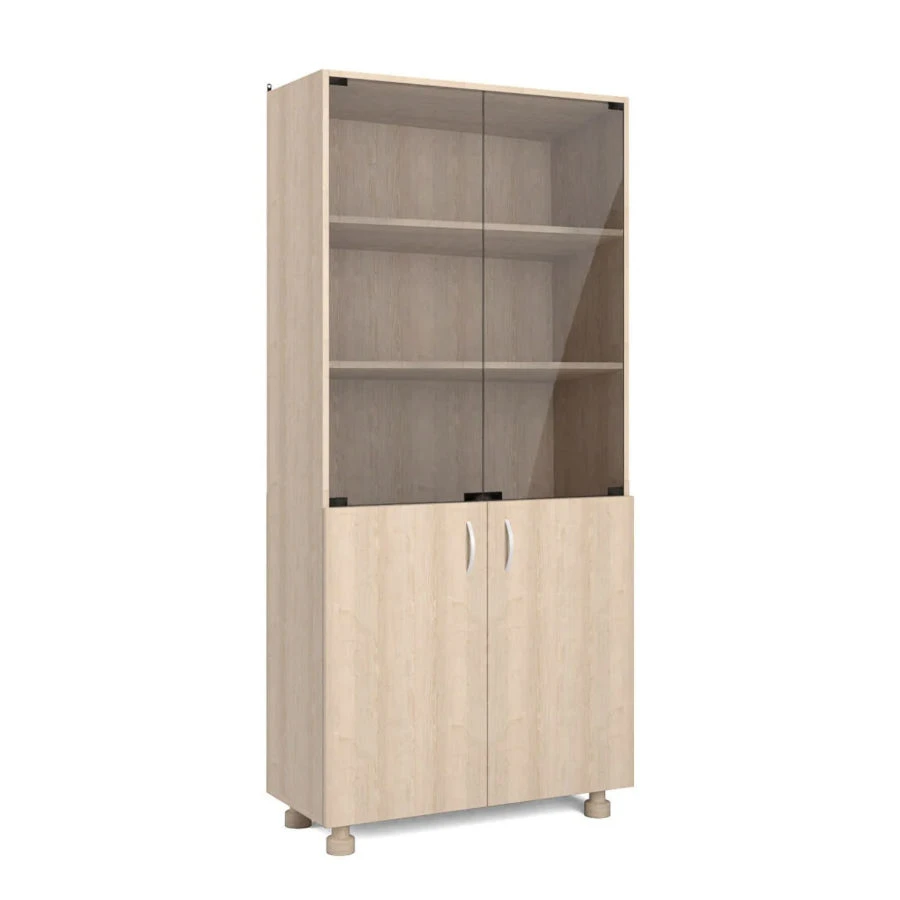Educational Materials Storage Cabinet with Glass
