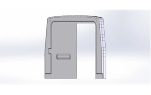 Back Panel AP 4208-5603106 for Vehicles