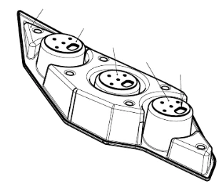 Right Rear Headlight for Tram S.11-10.20.020-001