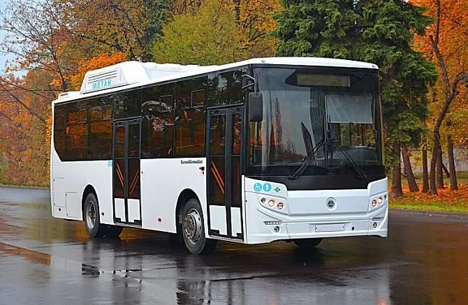KAVZ 4270-80 City Bus with YAMZ Gas Engine
