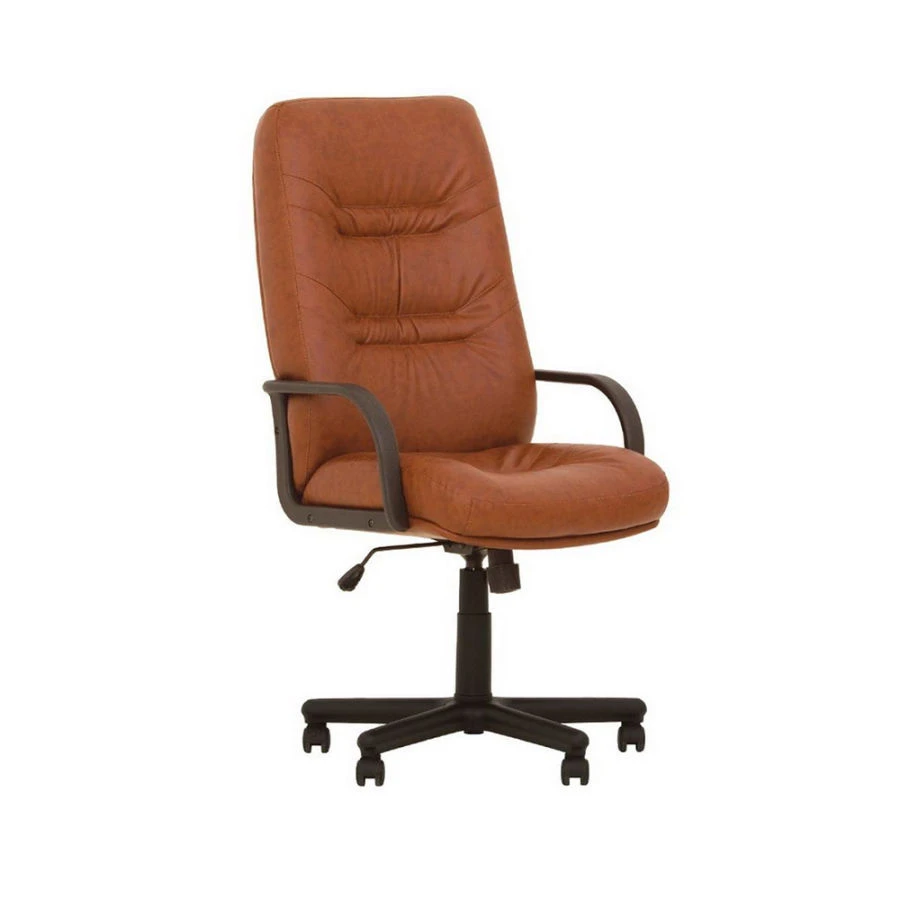 Minister Wooden Frame Chair with Textile Upholstery
