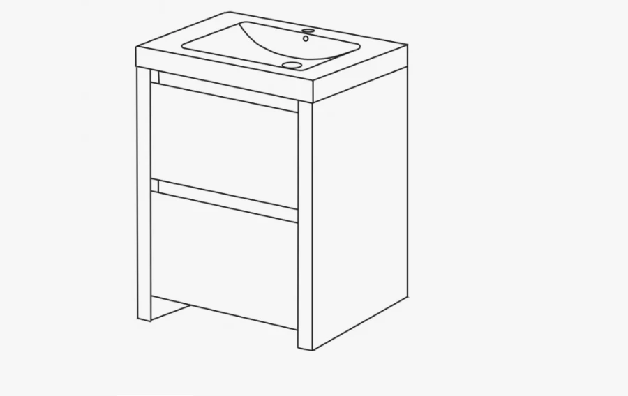 Bathroom Vanity Cabinet - Stylish and Functional Design