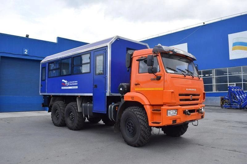Special Bus UZST Type UZST08 Modification 5861-34 on KAMAZ Chassis