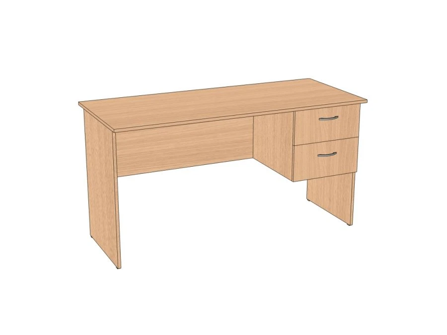 One-Drawer Table 1404x604x740 mm AS1T-14
