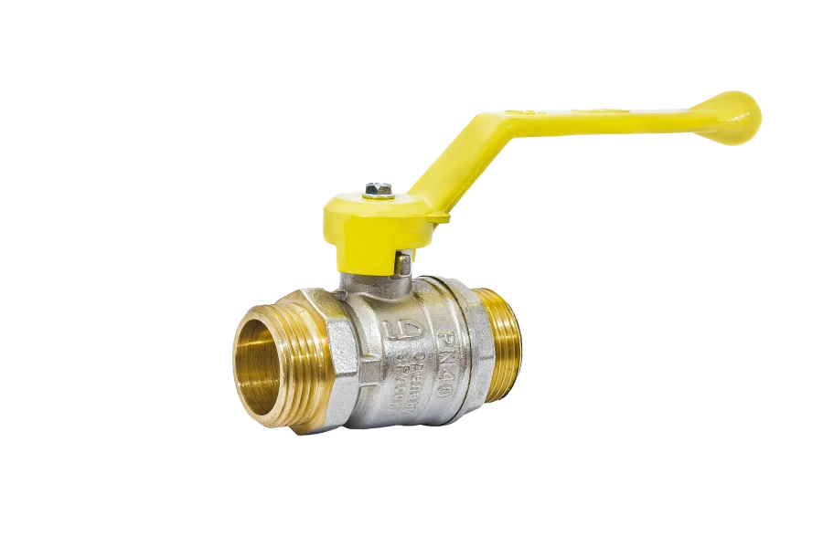 LD Pride Brass Ball Valve 47.25.N-N.R.GAS for Fluid Control