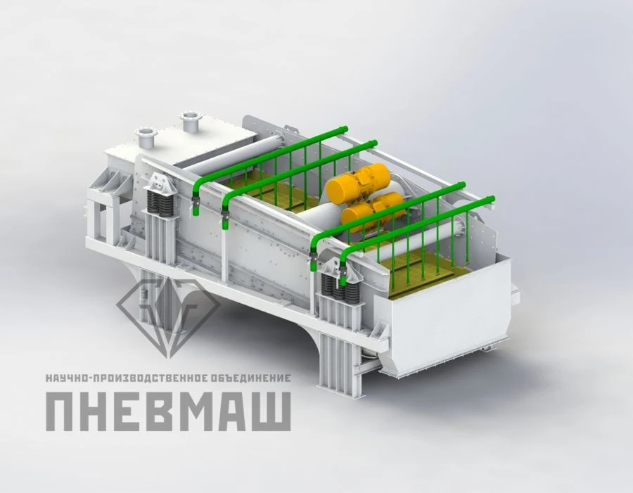 SHL Series Heavy-Duty Screening Machines for Dry and Wet Screening