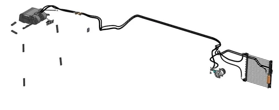 Climate Control System for Grain Harvester "Acros" - Model 00-000596-02