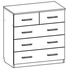 Customizable Chest of Drawers - Tailored Design and Sizes