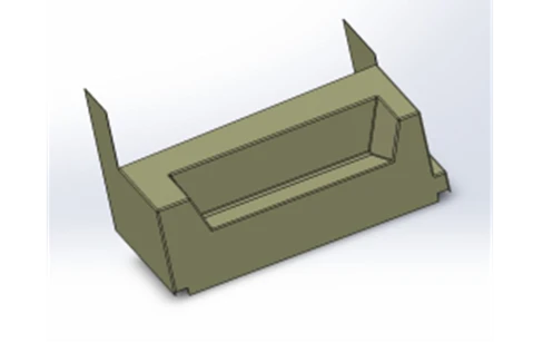 Front Medium Panel for Vehicle Bodywork 5299230-5402503-51/B