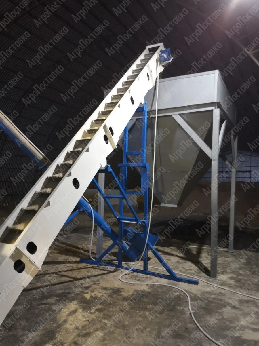 Continuous Belt-Scraper Conveyor TLS-300 (12m)