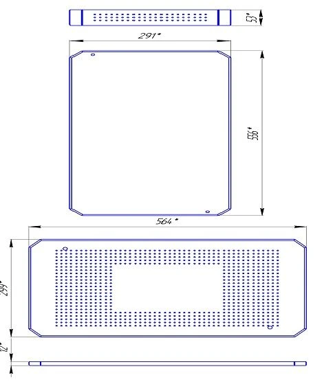 Sterilization and Storage Container for Surgical Instruments