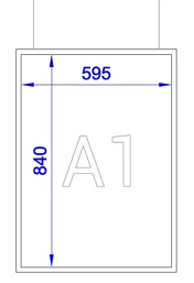 Illuminated Advertising Panel for Information and Promotion