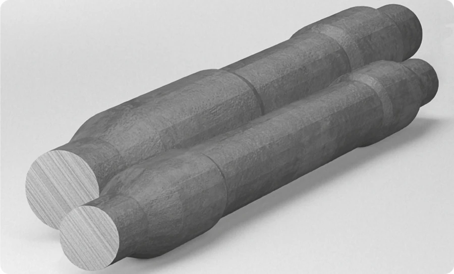 Railway Wheelset Axles for Rolling Stock