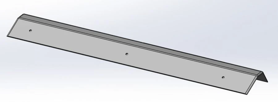 ABS Plastic Left Support for Tractor Cabin 210.11.16.01.015