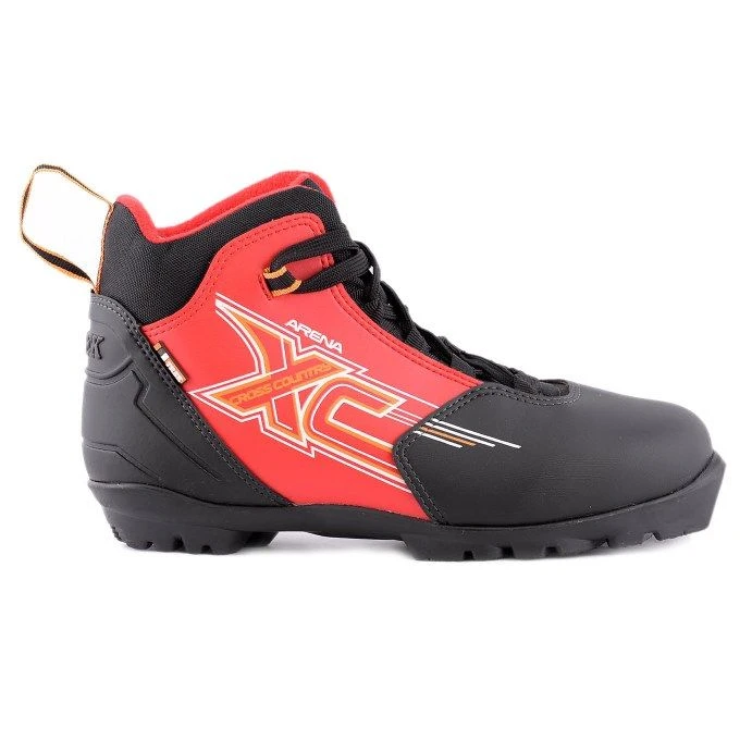 Trek Arena2 Black Ski Boots with Red Logo - Size S
