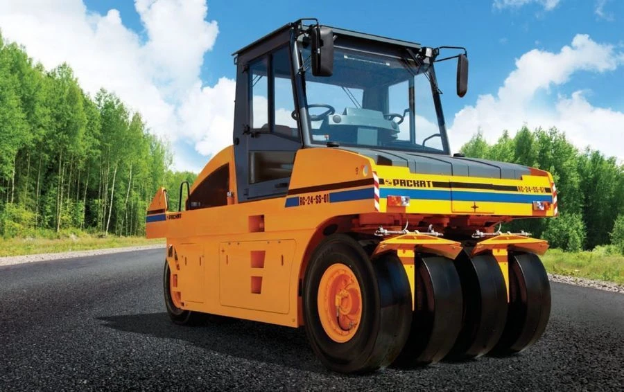 Dual-Axle Pneumatic Roller for Asphalt Compaction RC-24-SS
