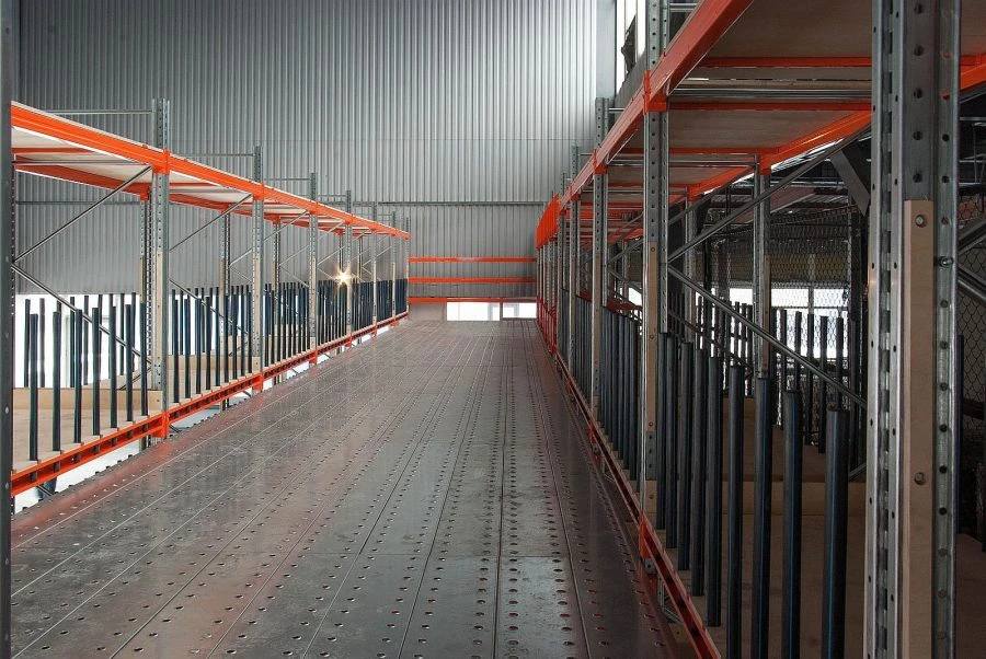 Mezzanine Shelving for Efficient Storage Solutions