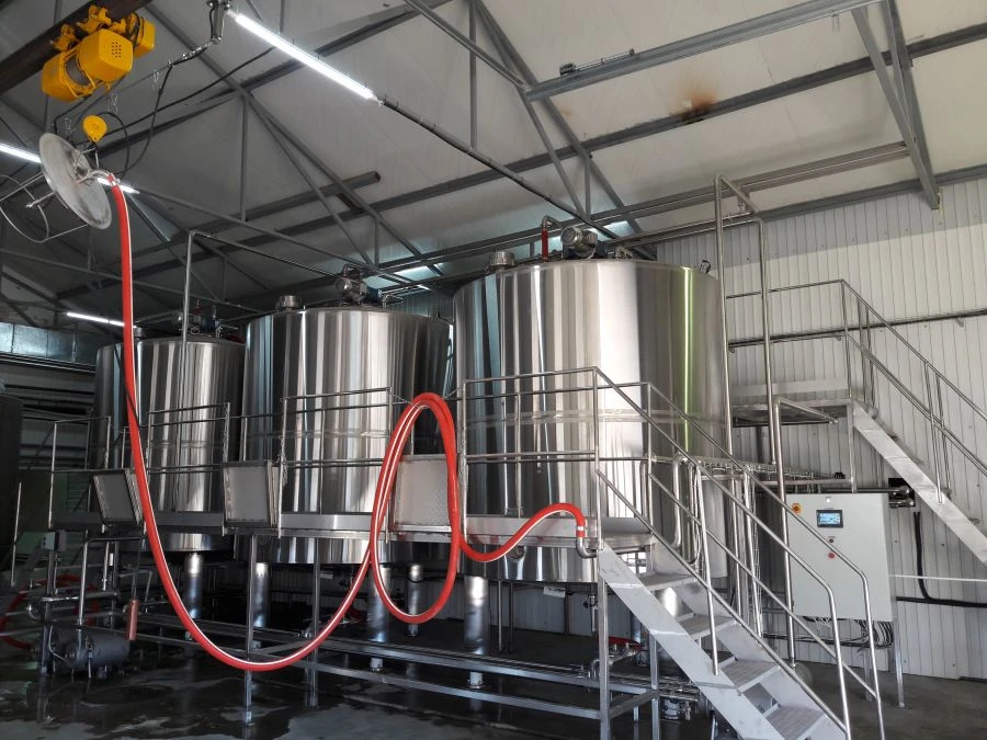 Vertical Milk Storage Tanks OMV Type for Dairy Industry