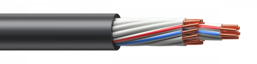 Control Cable KVVH-O - Copper Conductors, PVC Insulation