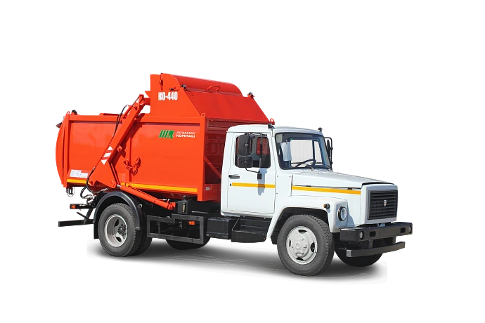KO-440 Garbage Truck with Rear Loading and Compaction