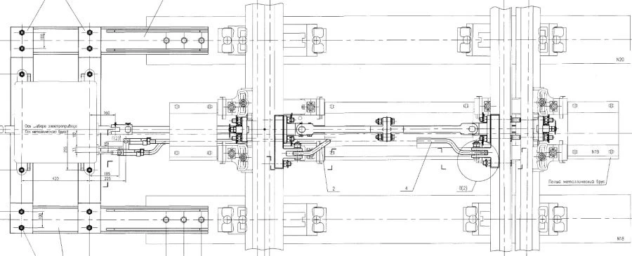 Switch Drive Assembly VSP-150N for R65 Mark 1/22 with Locking Mechanism VZ-7