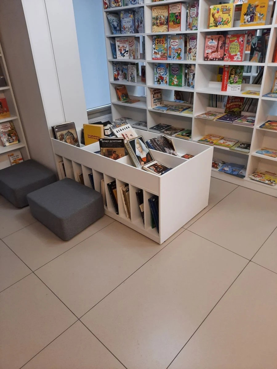 Demonstration Shelf with Panel Frame for Exhibitions - ST-23