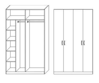 Medical Clothing Storage Cabinet for Healthcare Facilities