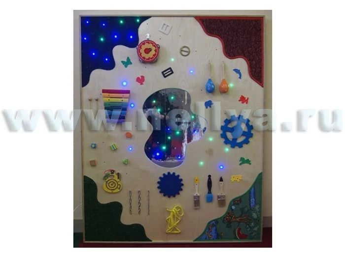 Customizable Fibro-Optic Tactile Panel "Nellia