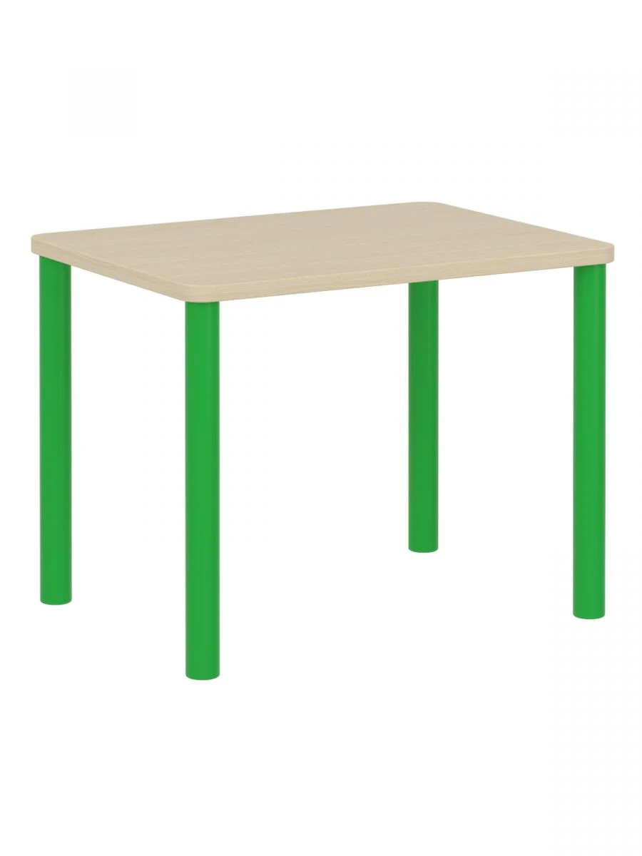 Children's Rectangular Table 400mm / Green