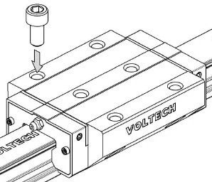 V16535 Ball Bearing Carriage for Smooth Movement