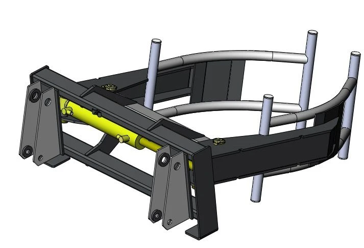 Universal Agricultural Loader Attachment PKU-0.8: Grab Model PKU-0.8-18
