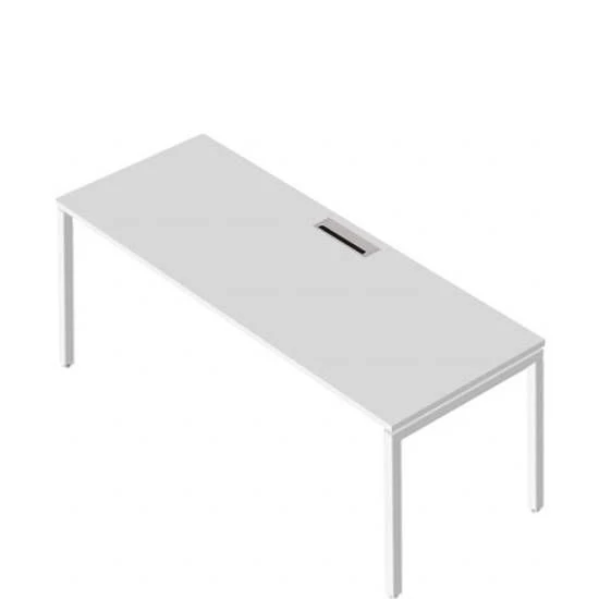 Modern Writing Desk with Metal Frame
