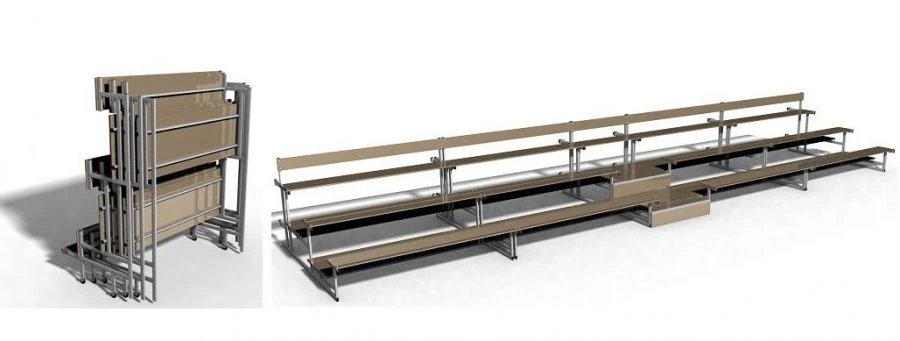 Mobile Demountable Tribune "TMSRM" for Sports Facilities