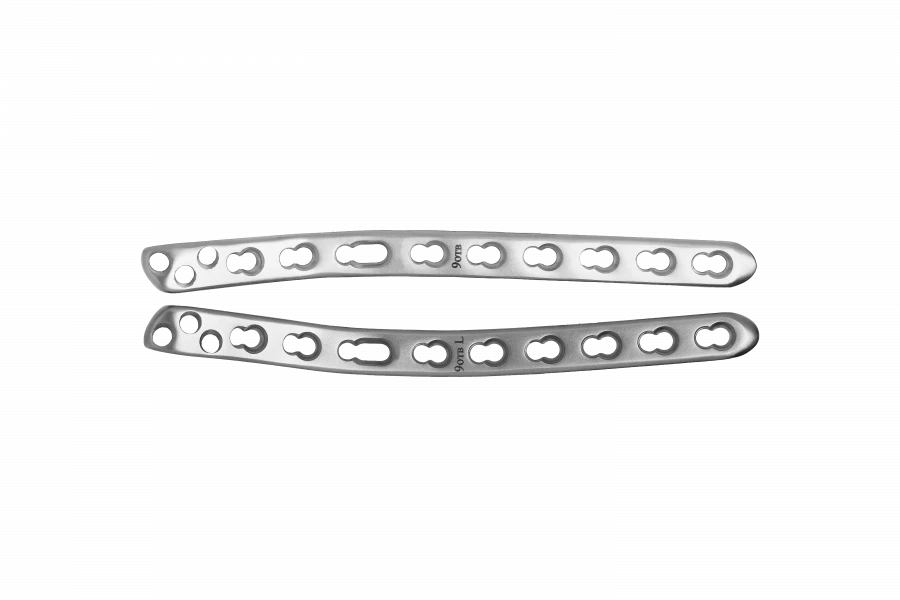 Medial Distal Humeral Plate with Angular Stability Right/Left (for 3.5/4.0 mm Screws)