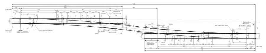 Single Switch Type R65 Model 1/11 for Concrete Beams Project 2799.00.000-11