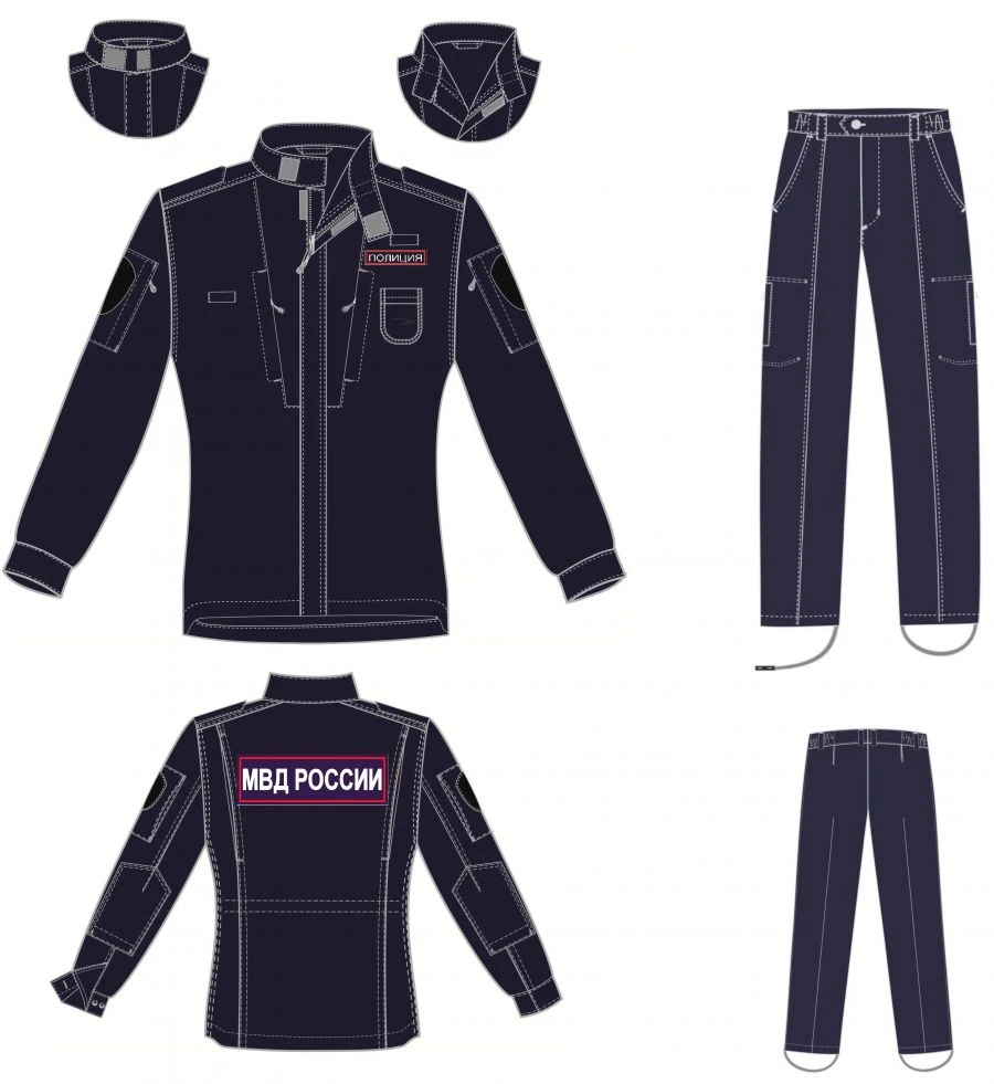 Summer Tactical Suit for Russian Interior Ministry Personnel