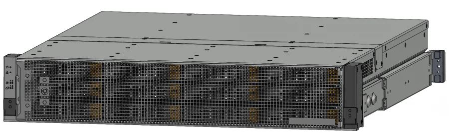 Disk Expansion Array for Storage System ARGO "Disk Shelf Expansion: JBOD-12", NIKA.466533.457