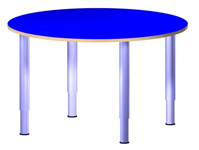 Round Children's Play Table with Legs, Model 14175