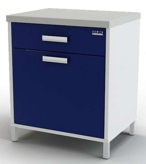 Medical Equipment Module with Door and Drawer, 102-001-1, 600x600x850mm