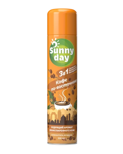 Освежитель воздуха "Sunny Day" "Бодрящий кофе" в аэрозольной упаковке