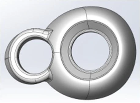 Left Headlight Cover S.31Р-10.10.150 for Tram Cars