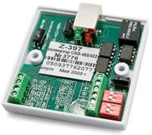Special Converter with Galvanic Isolation USB to RS-485/422, Model Z-397