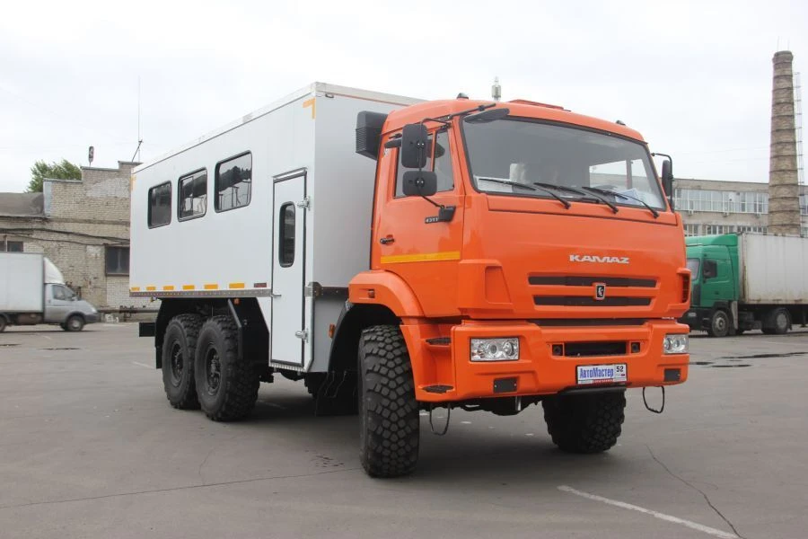 Passenger-Cargo Vehicle on KAMAZ-43118 Chassis, Modification 57822B