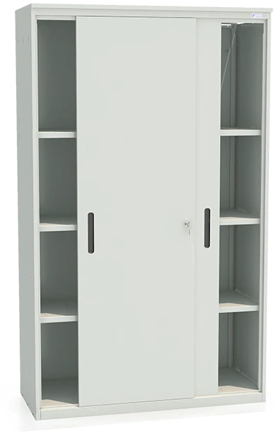 Metal Medical Wardrobe MD AL-2012 with Sliding Doors