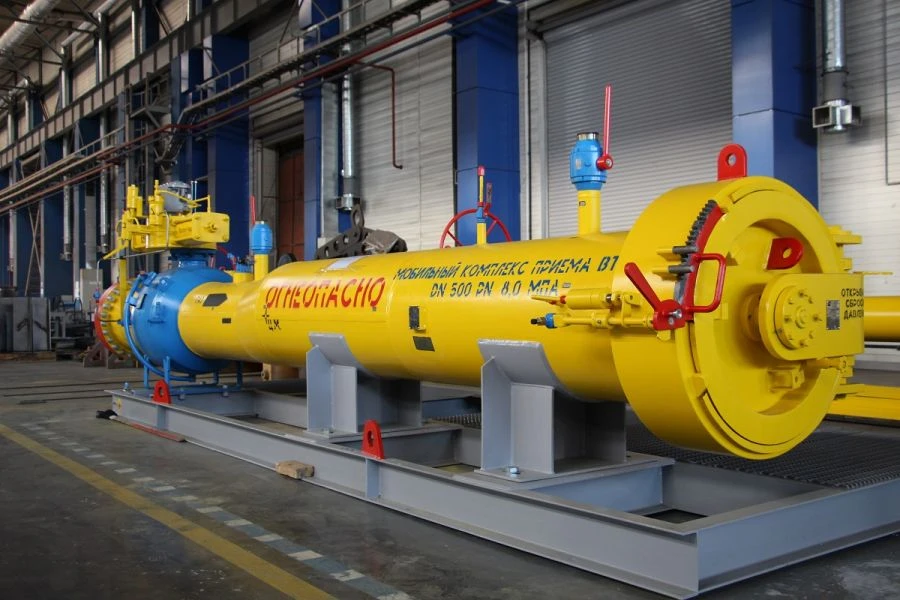 Mobile Complex for Receiving Inline Inspection Devices DN 500 PN 8.0 MPa