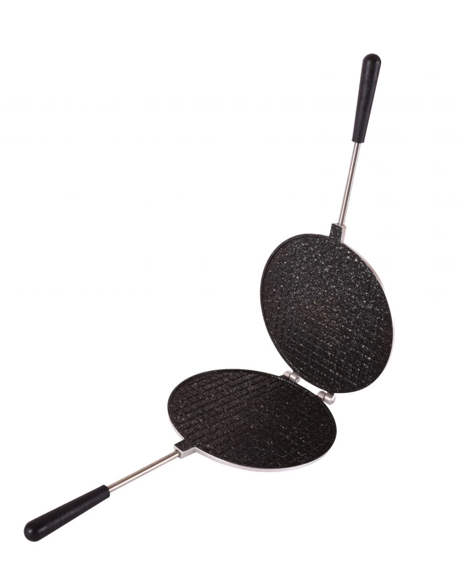 Non-Stick Aluminum Waffle Maker Mold by Kukmara, Marble Line