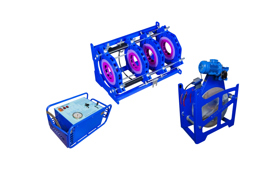 Polymer Pipe Butt Welding Machine SSPT 400 E