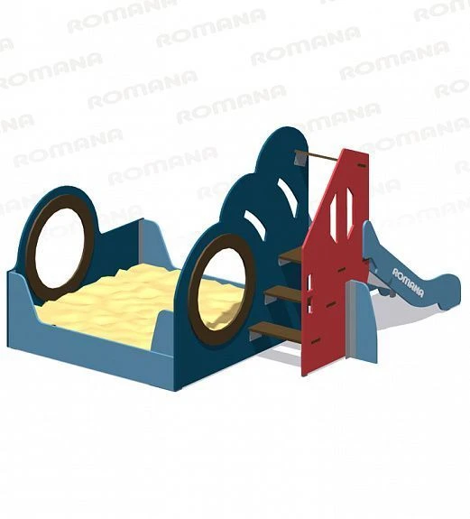 Children's Play Complex for Thematic Games and Physical Development - Romana 115.54.00