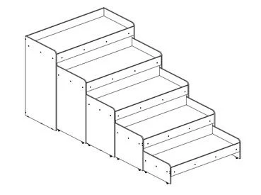 Five-Tier Bed TV-BKP-5.18.01-01